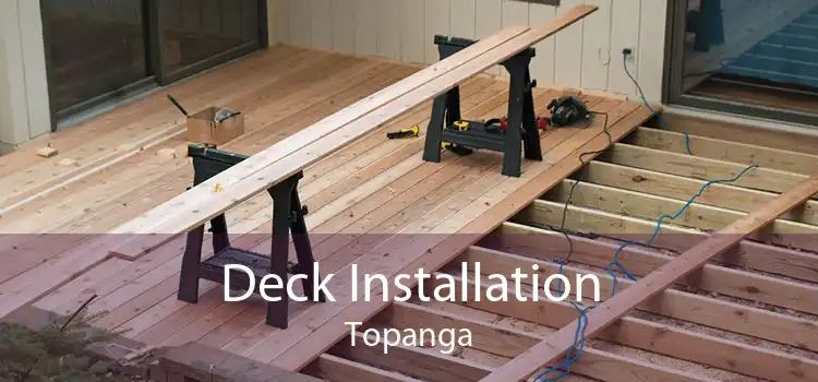 Deck Installation Topanga