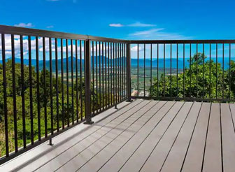 Deck Cable Railing in Topanga, CA